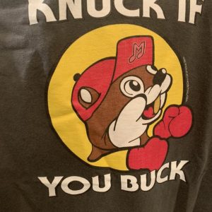 Knuck if you Buck Design Printed on Shirt